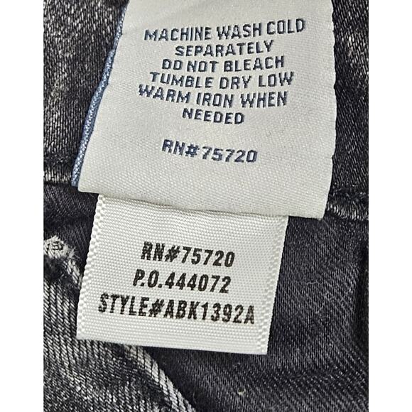 BKE Parker Universal Fit High Rise Ankle Skinny Jeans Women's Sz 25 Faded Black - Picture 4 of 5